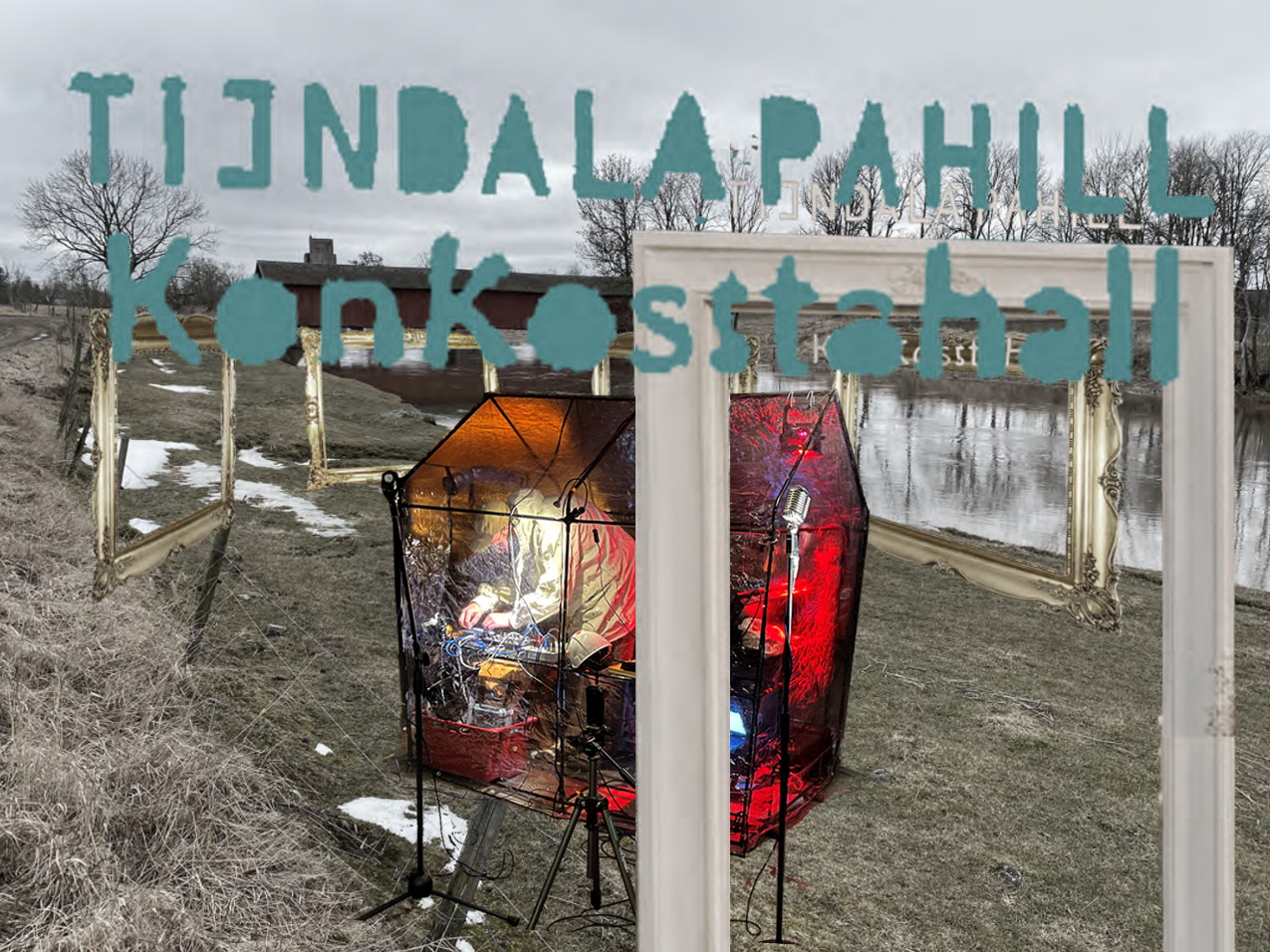 Invigning av Tidandalens konsthalls portal vid Vaholms Brohus
